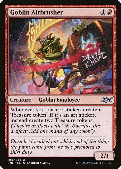 Goblin Airbrusher - Unfinity - 108