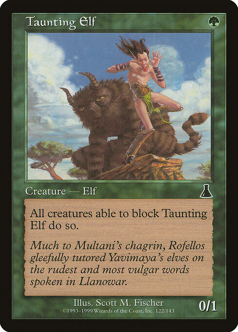 Taunting Elf - Urza's Destiny - 122