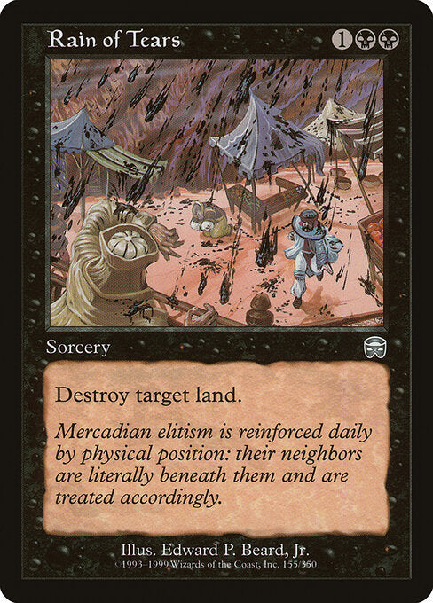 Rain of Tears - Mercadian Masques - 155