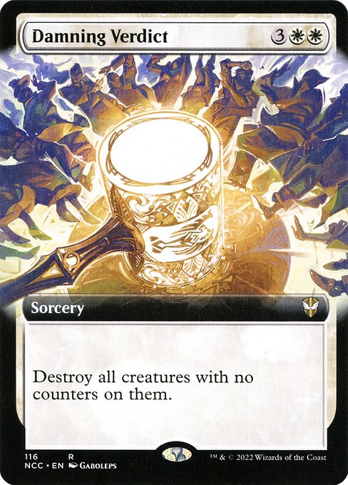 Damning Verdict - New Capenna Commander - 116