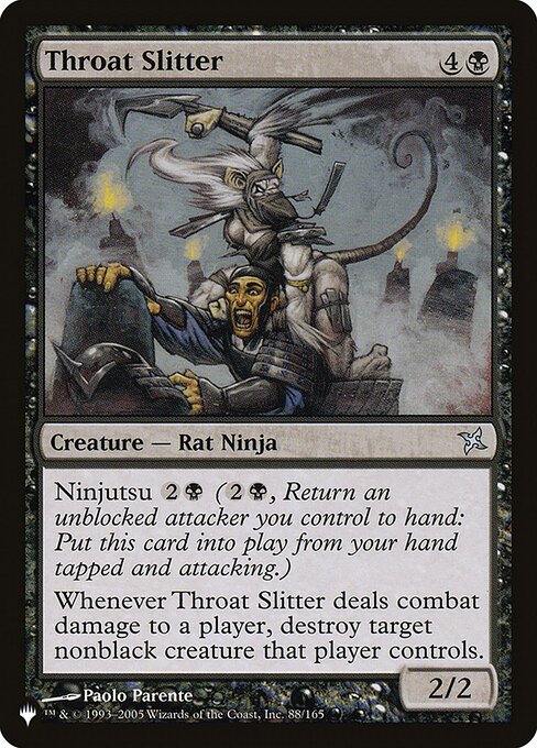 Throat Slitter - The List - BOK-88