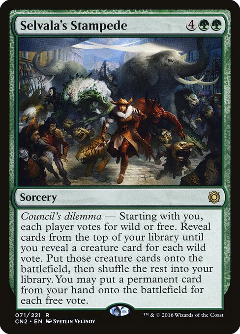 Selvala's Stampede - Conspiracy: Take the Crown - 71