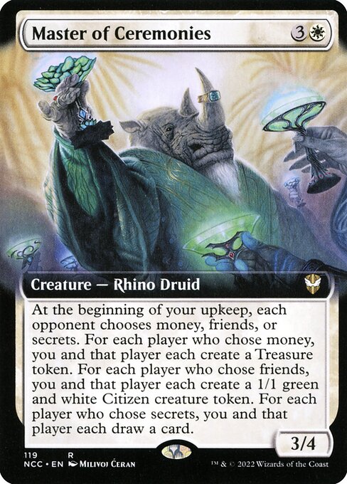 Master of Ceremonies - New Capenna Commander - 119