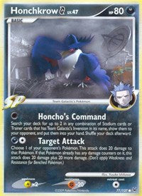 Honchkrow G - Platinum - 77/127