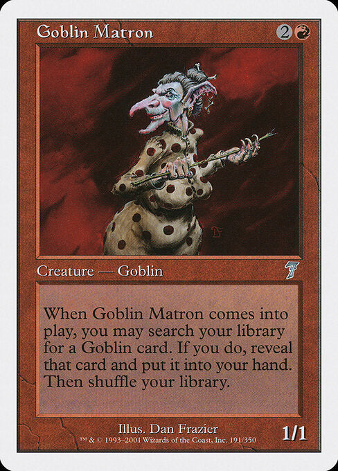 Goblin Matron - Seventh Edition - 191