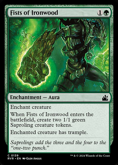 Fists of Ironwood - Ravnica Remastered - 139