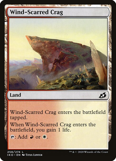 Wind-Scarred Crag - Ikoria: Lair of Behemoths - 258