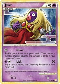 Jynx - HeartGold SoulSilver - 69/123