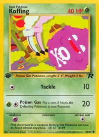 Koffing - Team Rocket - 58/82