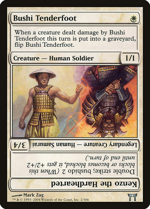 Bushi Tenderfoot // Kenzo the Hardhearted - Champions of Kamigawa - 2