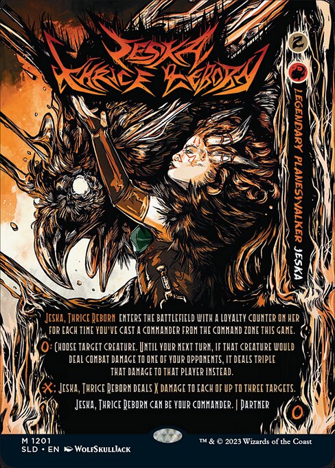 Jeska, Thrice Reborn - Secret Lair Drop - 1201