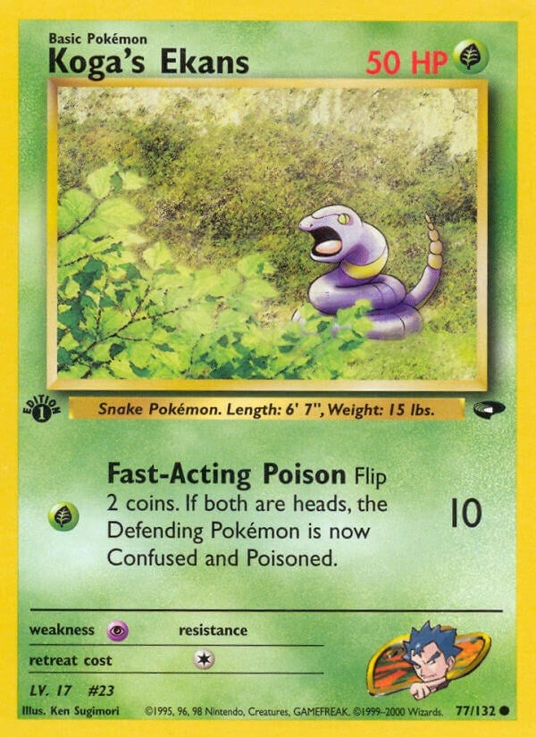 Koga's Ekans (077/132) (G2)