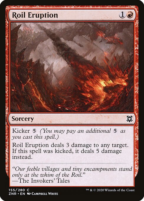 Roil Eruption - Zendikar Rising - 155