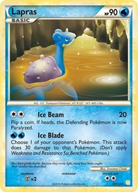Lapras - HeartGold SoulSilver - 24/123
