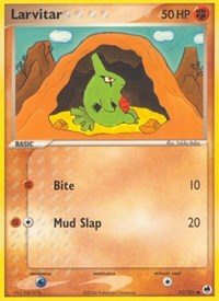 Larvitar - EX Dragon Frontiers - 51/101