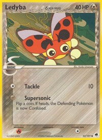 Ledyba (Delta Species) - EX Dragon Frontiers - 53/101