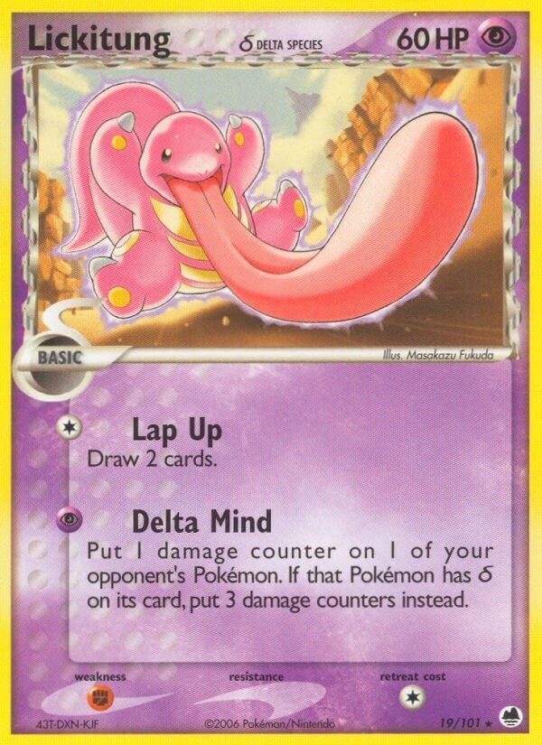 Lickitung (Delta Species) (19/101) (DF)