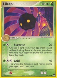 Lileep - EX Power Keepers - 52/108
