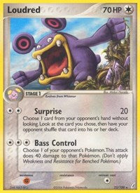 Loudred - EX Crystal Guardians - 23/100