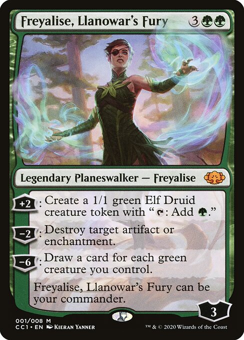 Freyalise, Llanowar's Fury - Commander Collection: Green - 1