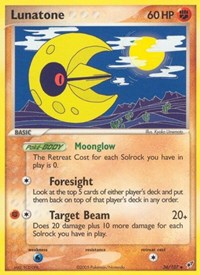 Lunatone - EX Deoxys - 36/107