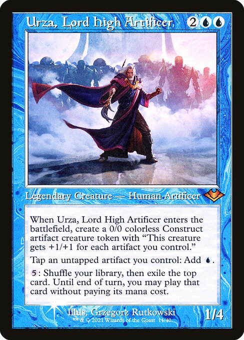 Urza, Lord High Artificer - Modern Horizons 1 Timeshifts - 11