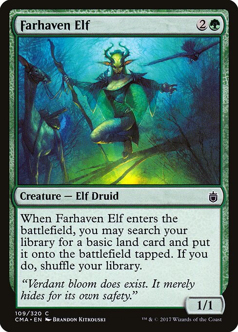 Farhaven Elf - Commander Anthology - 109