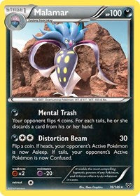Malamar (76) - XY Base Set - 76/146