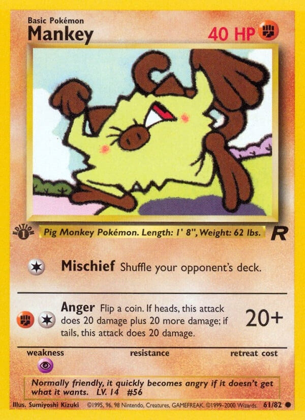 Mankey (61/82) (TR)