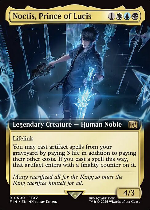 Noctis, Prince of Lucis - Final Fantasy - 500