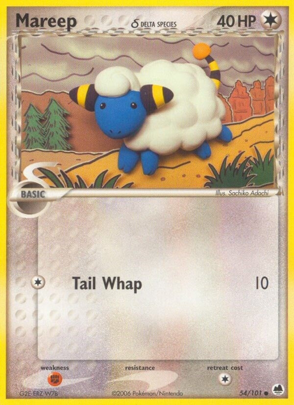 Mareep (Delta Species) (54/101) (DF)