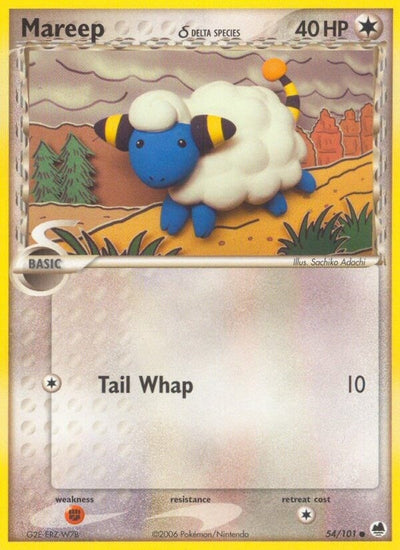 Mareep (Delta Species) (54/101) (DF)