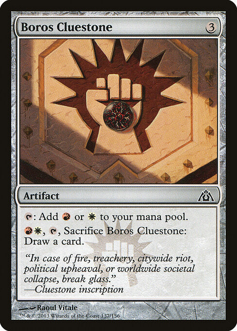 Boros Cluestone - Dragon's Maze - 137
