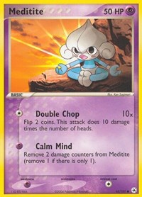 Meditite - 65/101 - EX Hidden Legends - 65/101