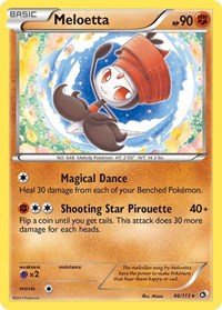 Meloetta (86) - Legendary Treasures - 86/113