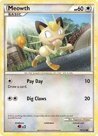 Meowth - HeartGold SoulSilver - 75/123