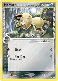 Meowth (Delta Species) (71/110) (HP)