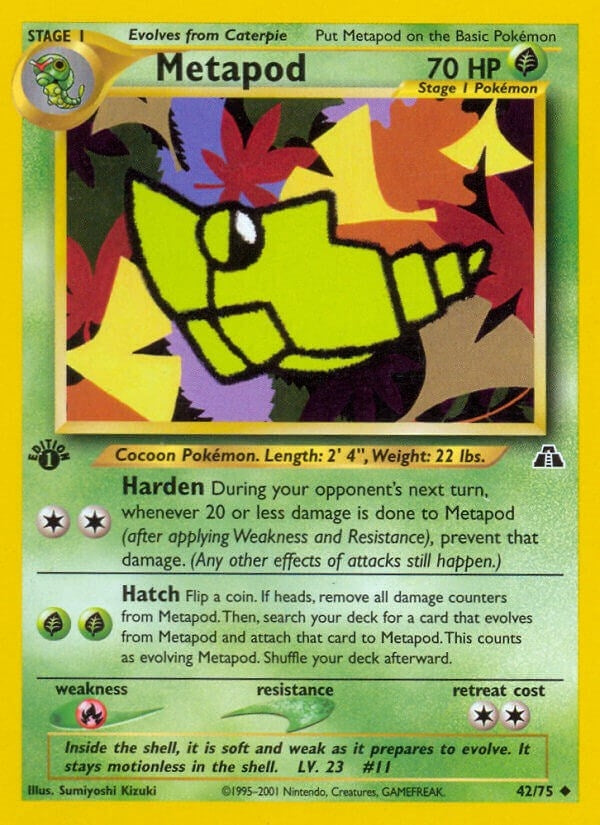 Metapod (42/75) (N2)