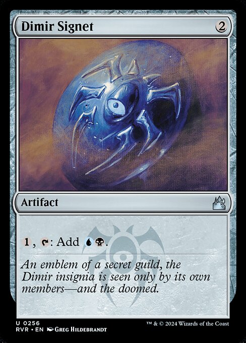 Dimir Signet - Ravnica Remastered - 256