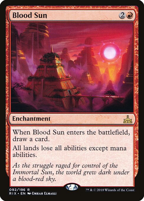 Blood Sun - Rivals of Ixalan - 92
