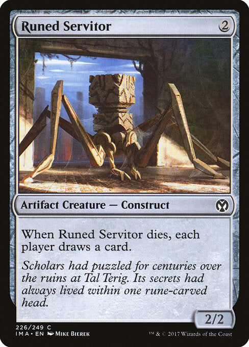 Runed Servitor - Iconic Masters - 226