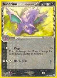 Nidorino (Delta Species) - EX Dragon Frontiers - 35/101