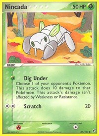 Nincada - EX Deoxys - 67/107