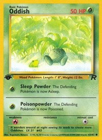 Oddish - Team Rocket - 63/82