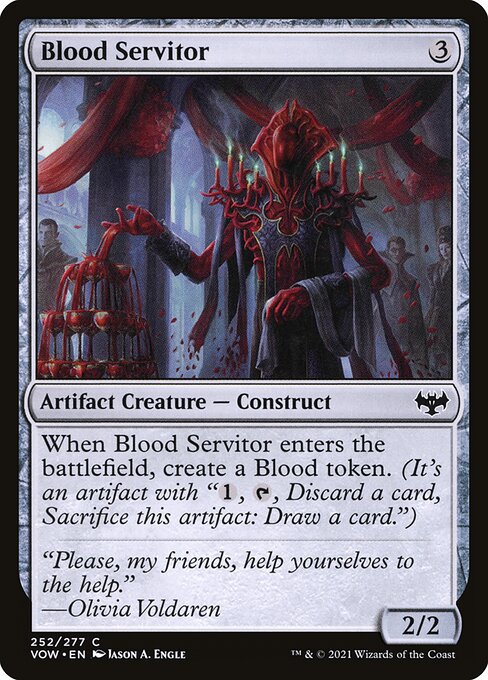 Blood Servitor - Innistrad: Crimson Vow - 252