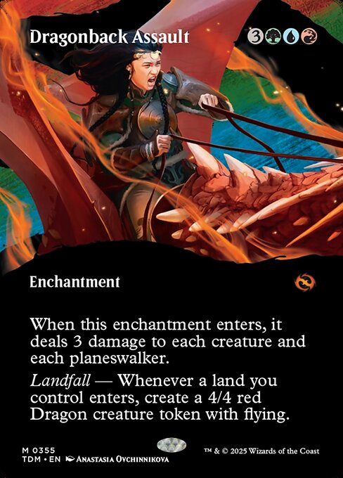 Dragonback Assault - Tarkir: Dragonstorm - 355