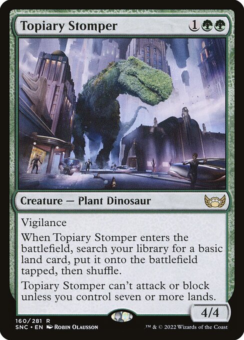 Topiary Stomper - Streets of New Capenna - 160