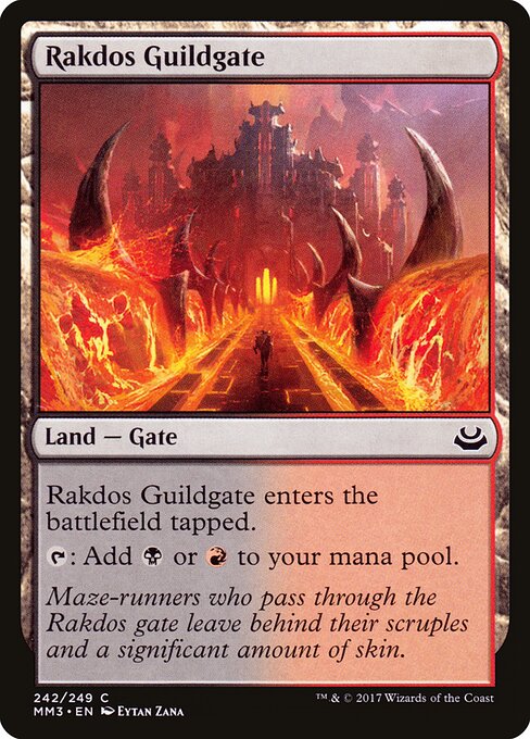 Rakdos Guildgate - Modern Masters 2017 - 242