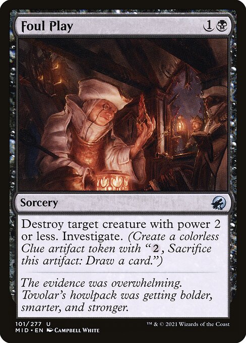 Foul Play - Innistrad: Midnight Hunt - 101