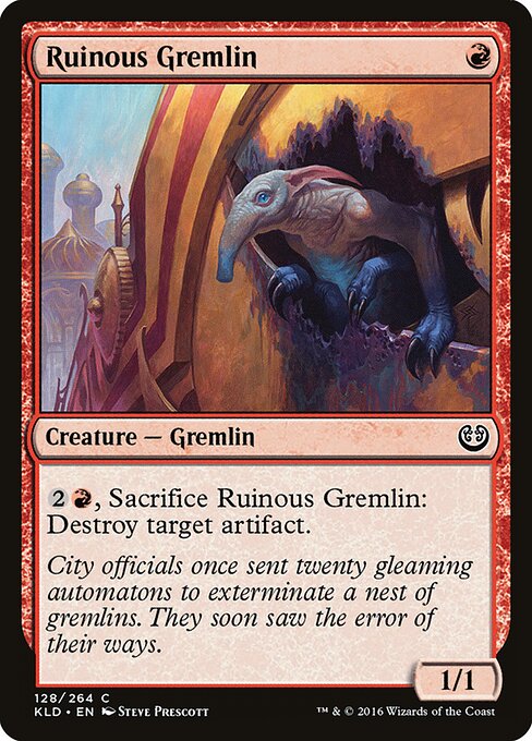 Ruinous Gremlin - Kaladesh - 128